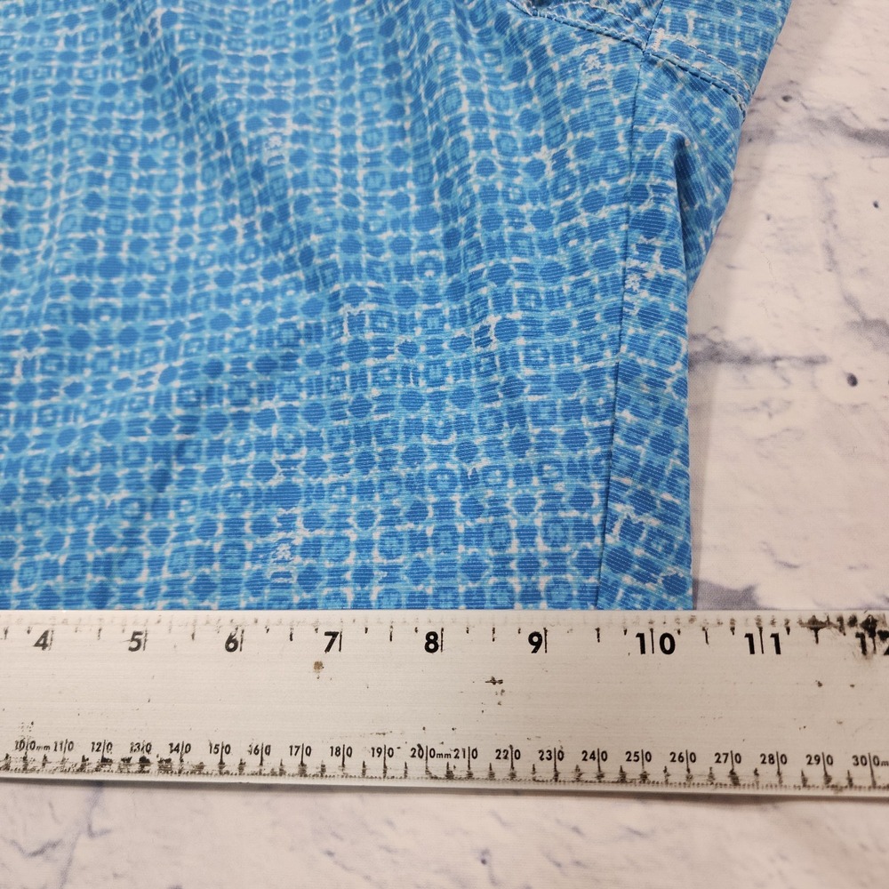 Johnnie O MENS SIZE S Mallon Swim Surf Shorts Fully Lined Laguna Blue - Picture 4 of 13
